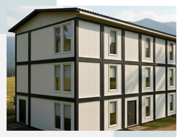 Модульные общежития в Ленинске-Кузнецком