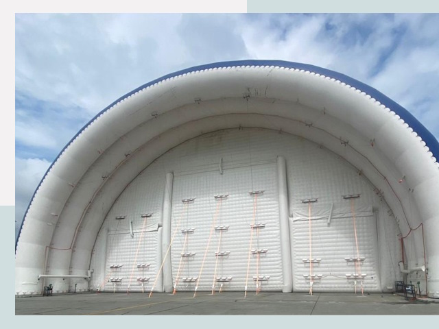 Пневмокаркасные ангары от СтальСтрой-Лнн по цене от 613 руб.