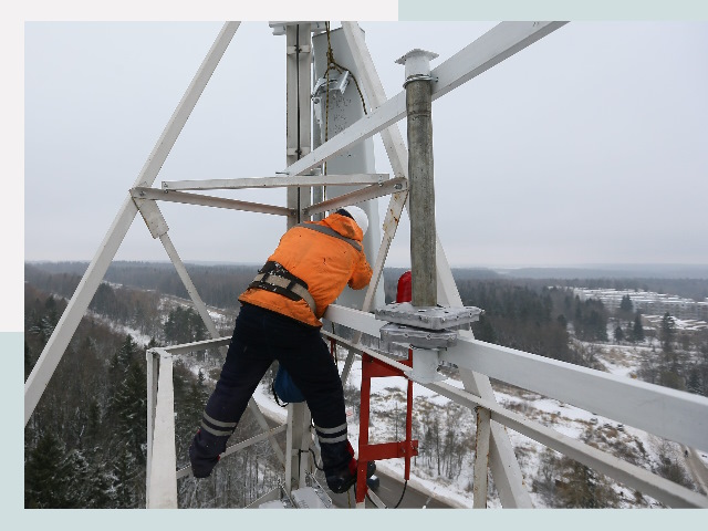 Монтаж вышек связи в Ленинск-Кузнецкий от 613 руб. - Надежно и быстро