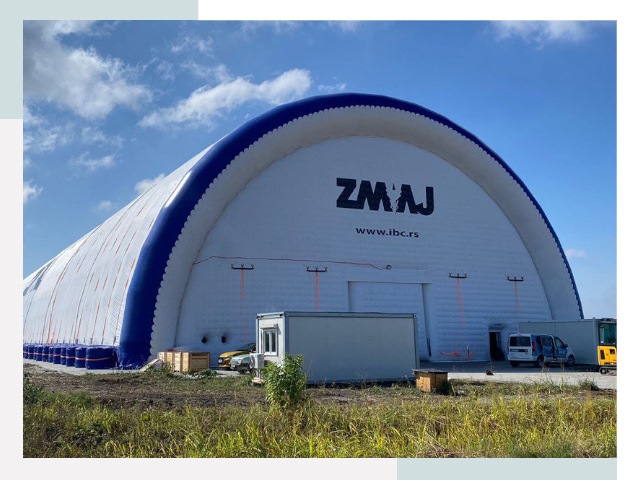 Брендирование ангаров в Ленинске-Кузнецком