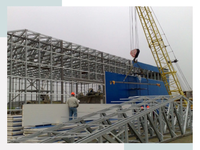 Монтаж ангаров в Ленинске-Кузнецком