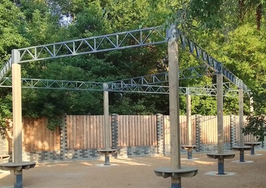 Терраса из металлоконструкций под ключ, проектирование, изготовление и монтаж от СтальСтрой-Лнн